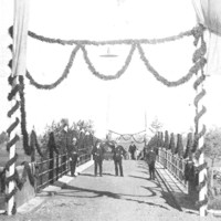 Einweihung der Brücke 1926