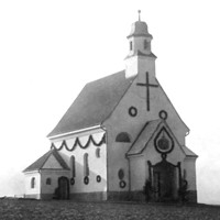Kapelle St. Wendelin bei der Einweihung am 16. November 1922