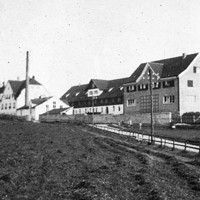 Käserei Champignon - Ehemalige Ansicht von Nordwesten um 1931